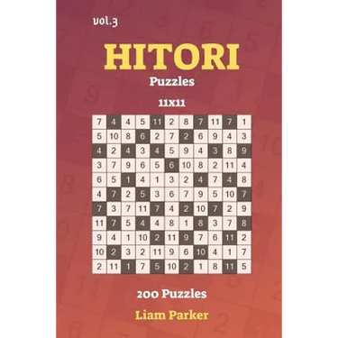 Hitori Puzzles - 200 Puzzles 11x11 vol.3