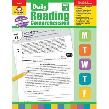 Daily Reading Comprehension, Grade 5 Teacher Edition