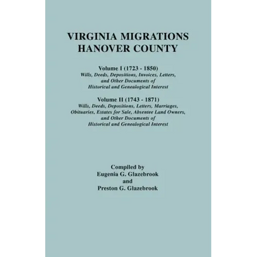 Virginia Migrations - Hanover County