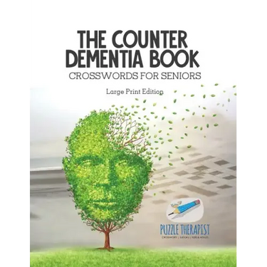 The Counter Dementia Book Crosswords for Seniors Large Print Edition