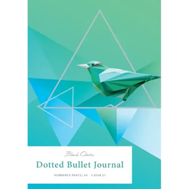 Dotted Bullet Journal: Medium A5 - 5.83X8.27 (Robin)