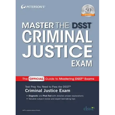 Master the Dsst Criminal Justice Exam