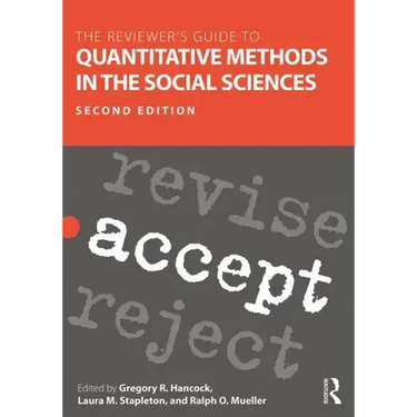 The Reviewer's Guide to Quantitative Methods in the Social Sciences