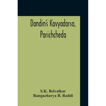 Dandin'S Kavyadarsa, Parichcheda