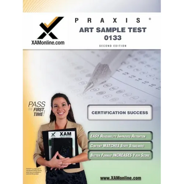 Praxis Art Sample Test 10133 Teacher Certification Test Prep Study Guide