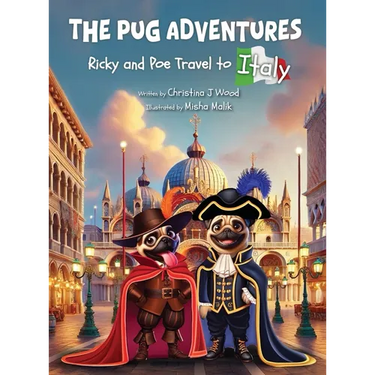 The Pug Adventures: Ricky and Poe Travel to Italy