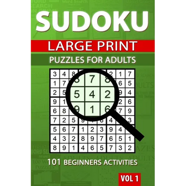 Sudoku Puzzles for Adults: 101 Beginners Activities