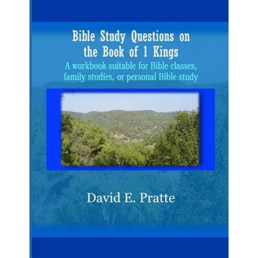 Bible Study Questions on the Book of 1 Kings: A workbook suitable for Bible classes, family studies, or personal Bible study