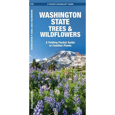 Washington State Trees & Wildflowers: A Folding Pocket Guide to Familiar Plants
