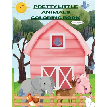 The Pretty Little Animals Coloring Book
