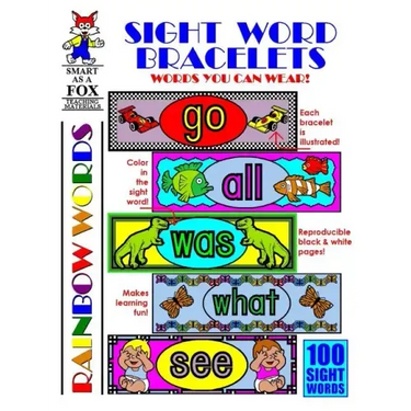 Sight Word Bracelets