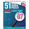Sam's Extra Large-Print Word Search Games: 51 Word Search Puzzles, Volume 7: Brain-stimulating puzzle activities for many hours of entertainment