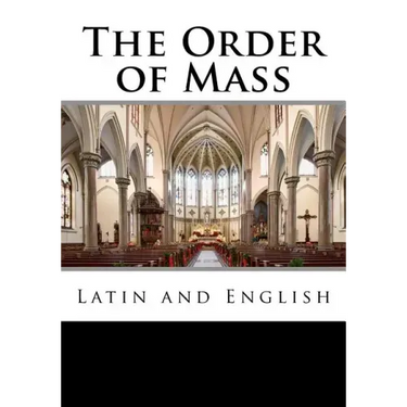 The Order of Mass in Latin and English