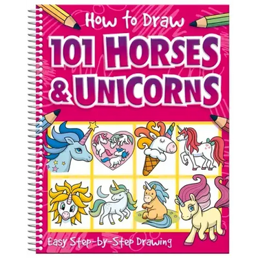 How to Draw 101 Horses and Unicorns