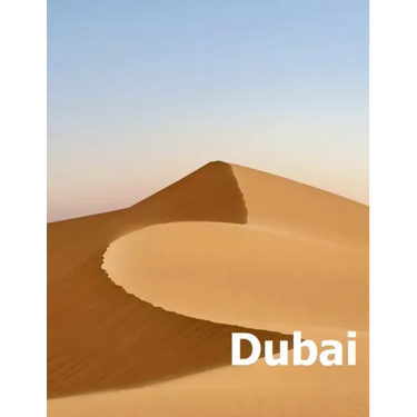Dubai: Coffee Table Photography Travel Picture Book Album Of A United Arab Emirates Country And UAE City In The Middle East Large Size Photos Cover