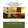 Study Guide Student Workbook for And Then There Were None: Quick Student Workbooks