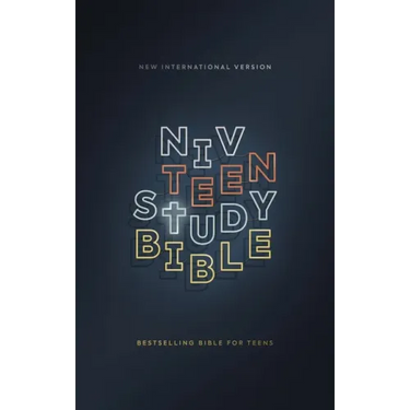 Niv, Teen Study Bible (for Life Issues You Face Every Day), Hardcover, Navy, Comfort Print