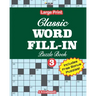 Classic WORD FILL-IN Puzzle Book; Vol.3