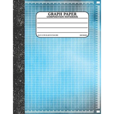 Graph Paper Composition Notebook: Math and Science Lover Graph Paper Cover (Quad Ruled 5 squares per inch, 100 pages) Birthday Gifts For Math Lover Te