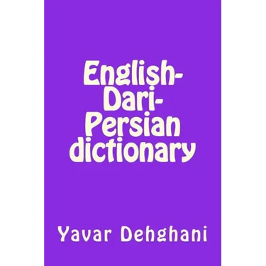English-Dari-Persian dictionary