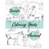 Realistic animal coloring books: coloring book