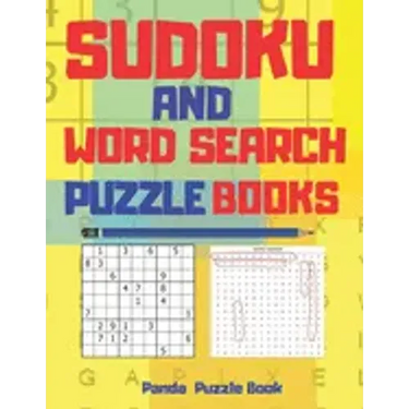 Sudoku And Word Search Puzzle Books: Adult Brain Games And Puzzles