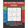 400 Hard Killer Sudoku Puzzles: Challenging Sum Sudoku puzzles for adults