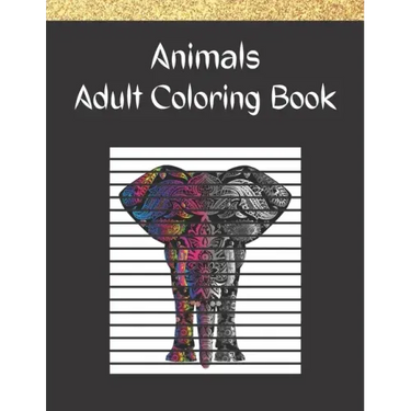 Animals, Adult Coloring Book: Mandalas, Stress Relieving Animal Designs