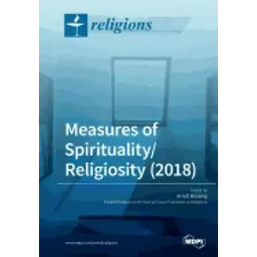 Measures of Spirituality/Religiosity (2018)