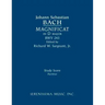Magnificat in D major, BWV 243: Study score