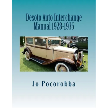 Desoto Auto Interchange Manual 1928-1935