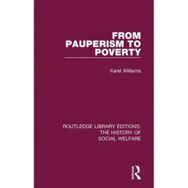 From Pauperism to Poverty