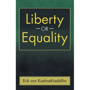 Liberty or Equality: The Challenge of Our Time