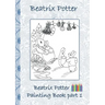 Beatrix Potter Painting Book Part 1: Colouring Book, coloring, crayons, coloured pencils colored, Children's books, children, adults, adult, grammar s