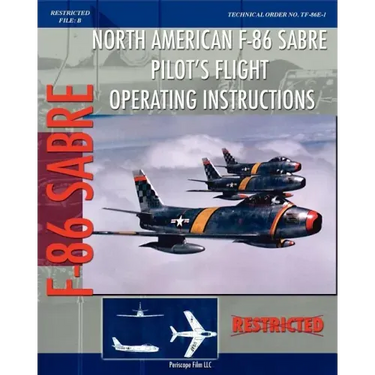 North American F-86 Sabre Pilot's Flight Operating Instructions