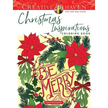 Creative Haven Christmas Inspirations Coloring Book