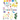 My first finger drawings: Cute animals finger painted, easy to draw for toddlers or small kids