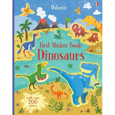 First Sticker Book Dinosaurs