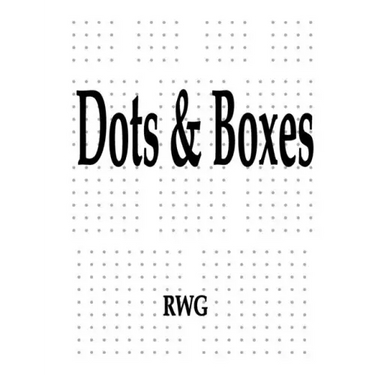 Dots & Boxes: 50 Pages 8.5" X 11"