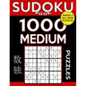 Sudoku Book 1,000 Medium Puzzles: Sudoku Puzzle Book With Only One Level of Difficulty