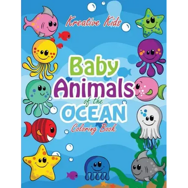 Baby Animals of the Ocean Coloring Book