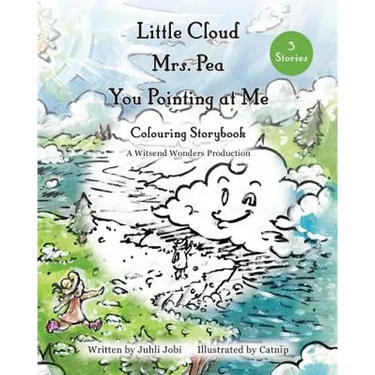 Little Cloud, Mrs. Pea, You Pointing at Me. Colouring Storybook