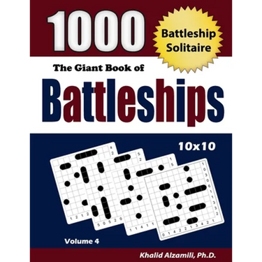 The Giant Book of Battleships: 1000 Battleship Solitaire Puzzles (10x10)