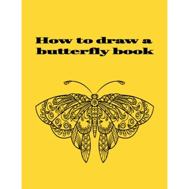 How to draw a butterfly book