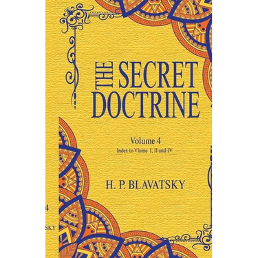 The Secret Doctrine, Volume IV: Index to Volumes I, II, and III