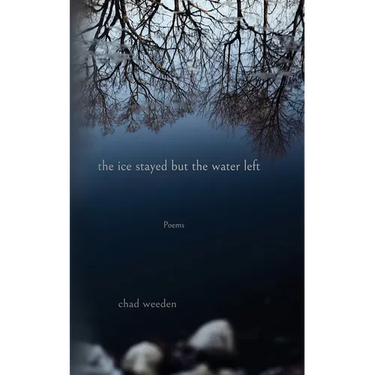 The ice stayed but the water left