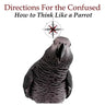 Directions for the Confused: How To Think Like a Parrot