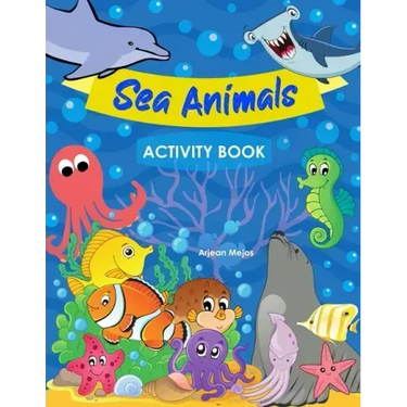 Sea Animals Activity Book