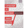 Language in Context: Selected Essays