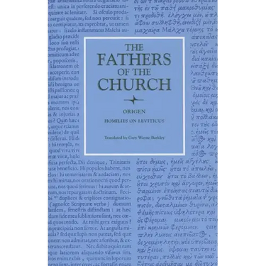 Homilies on Leviticus, 1-16